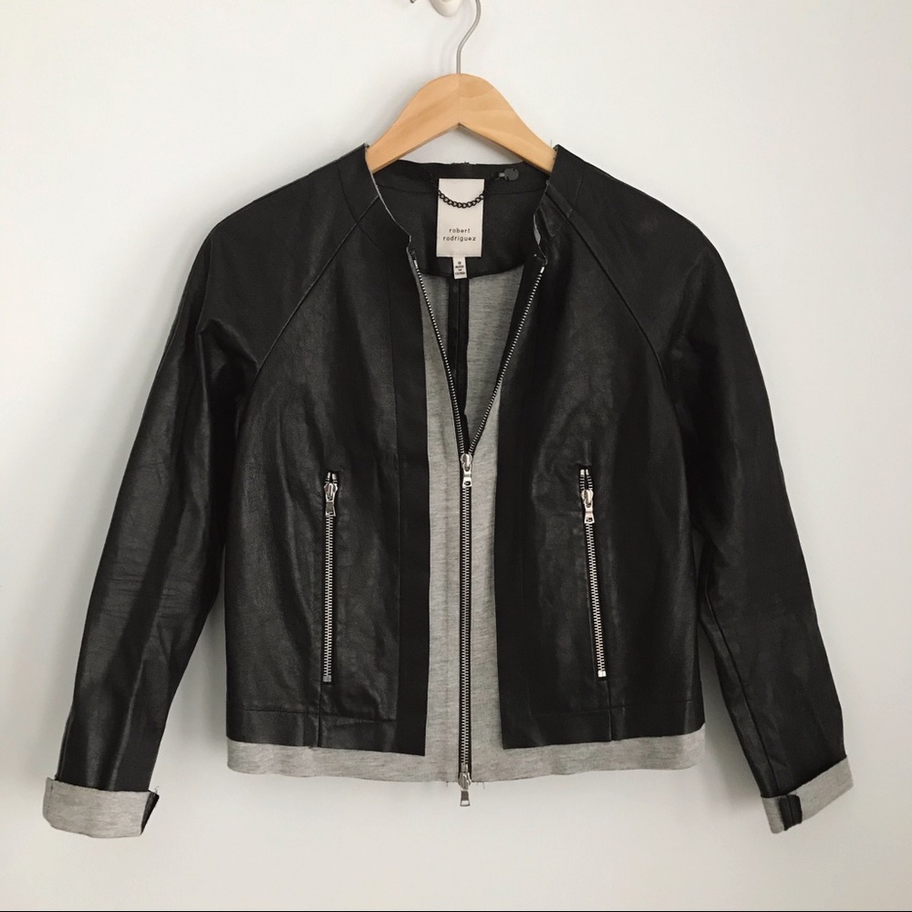 Robert Rodriguez Leather Jacket